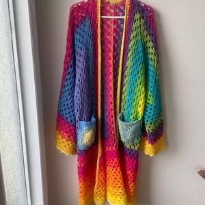 crochet cardigan